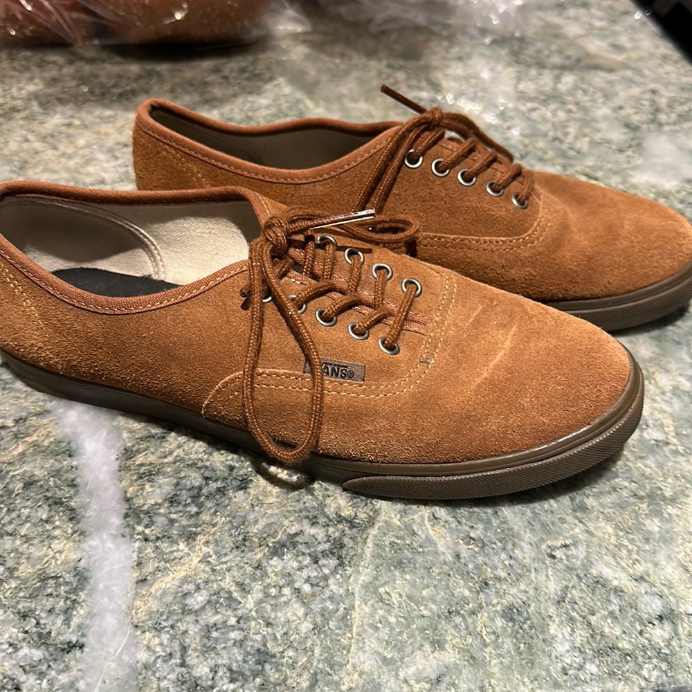 Vans suede shoes